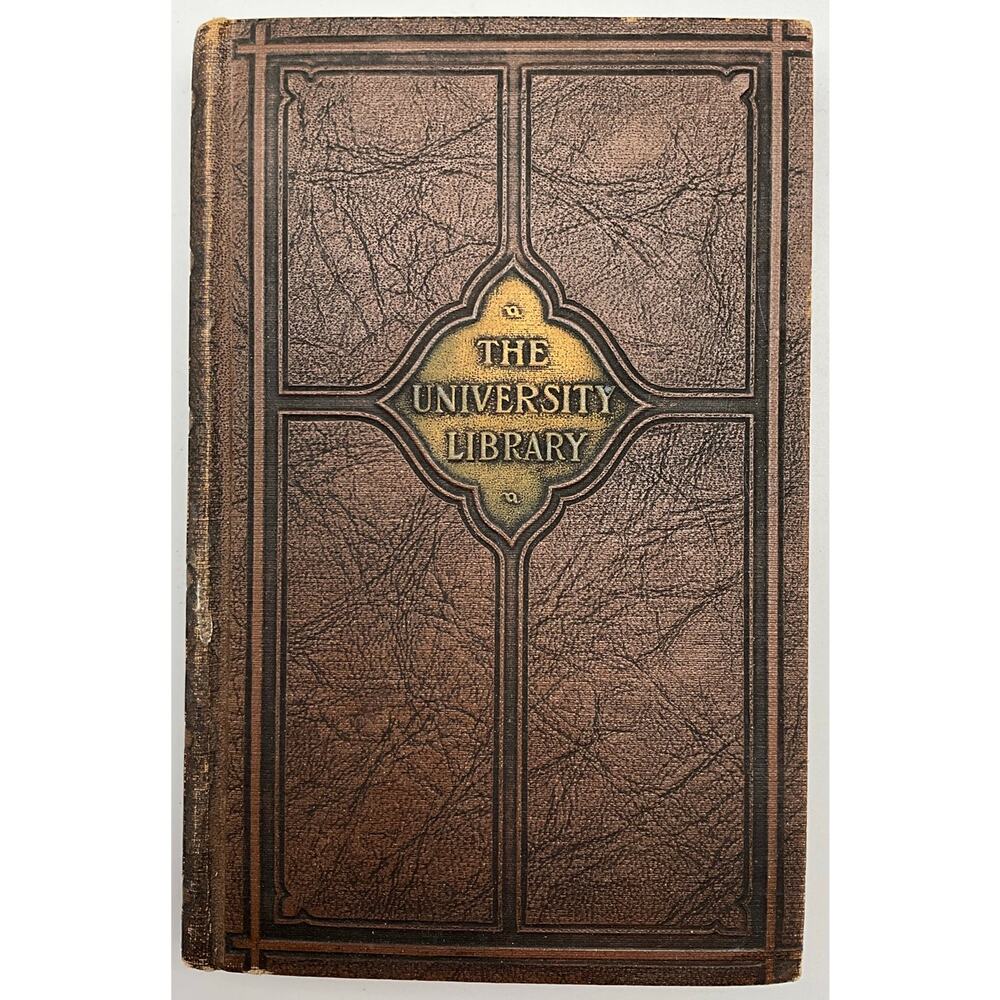 The University Library Hardback Vol. XIX Copyright 1926 John Huston Finley LLD